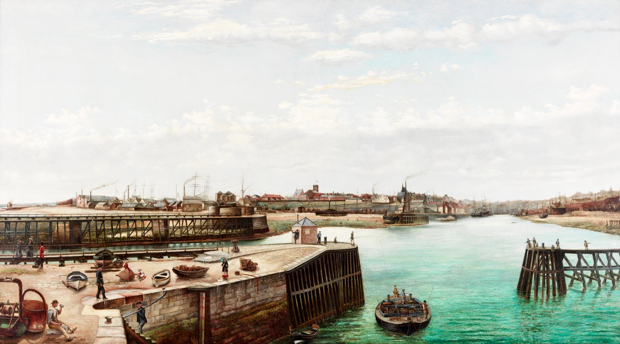 Sunderland havn, 1883 av John Smith 2