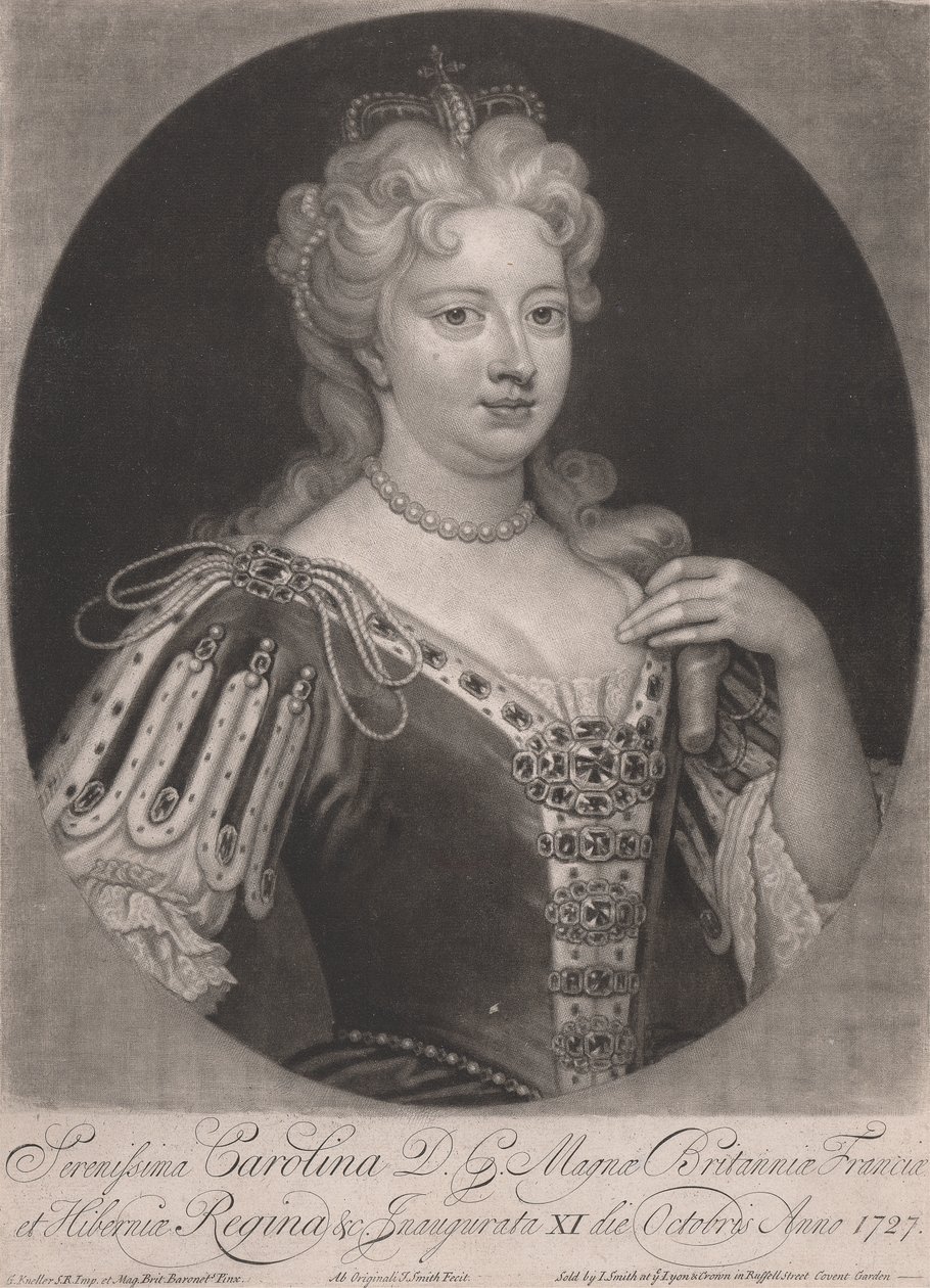 Wilhelmina Charlotte (dronning Caroline) av John Smith