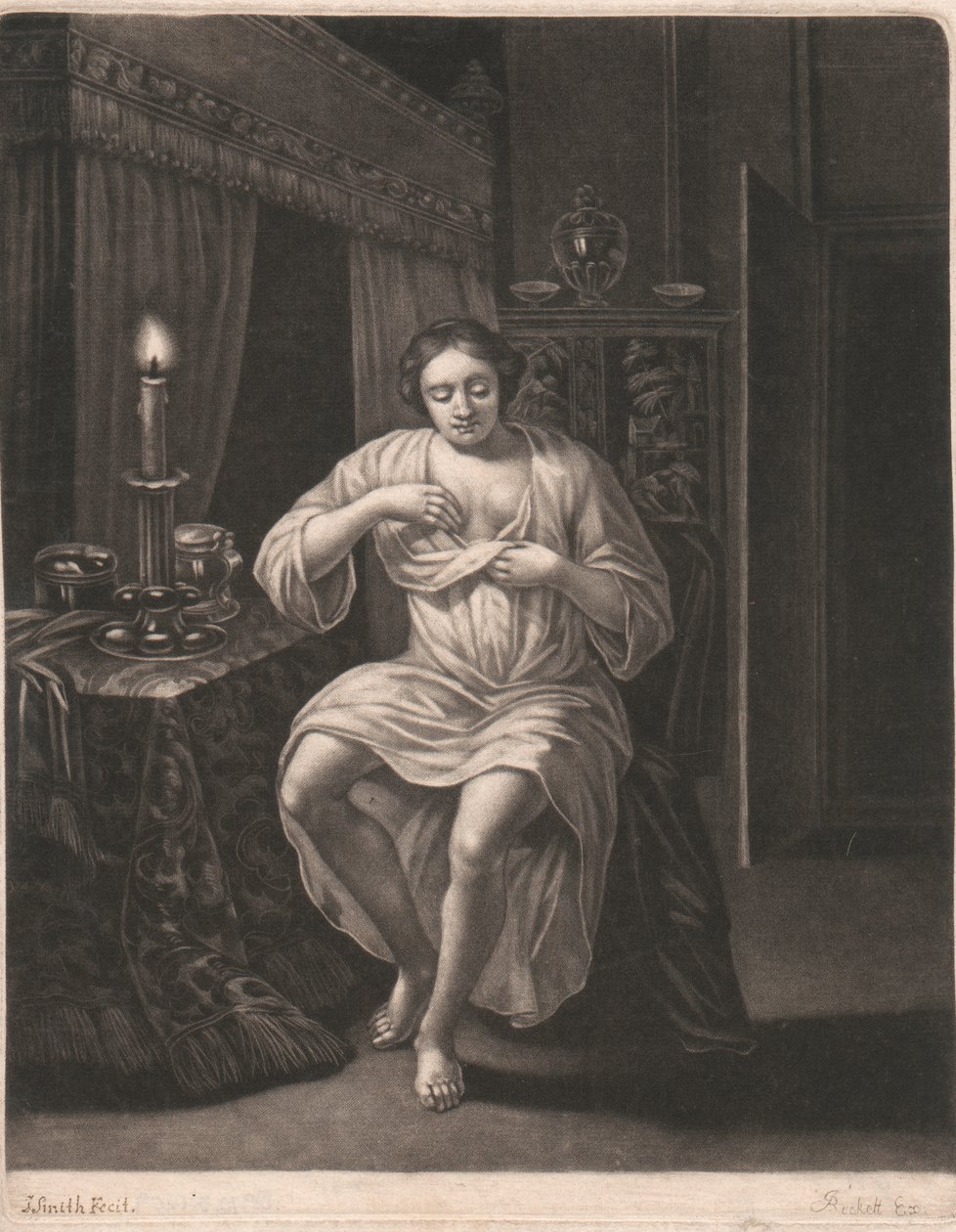 Kvinne som kler av seg av John Smith