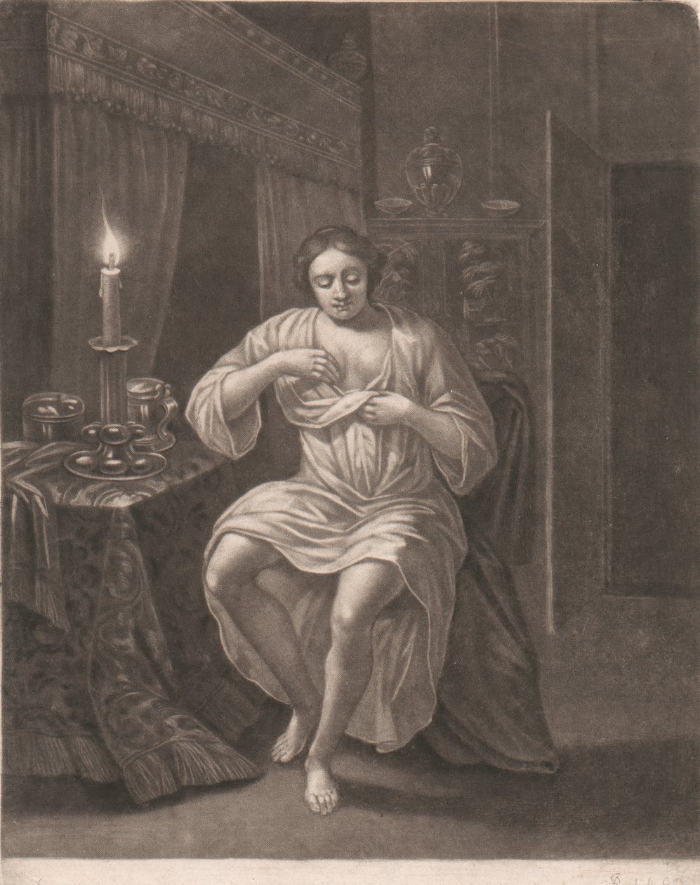 Kvinne som kler av seg av John Smith