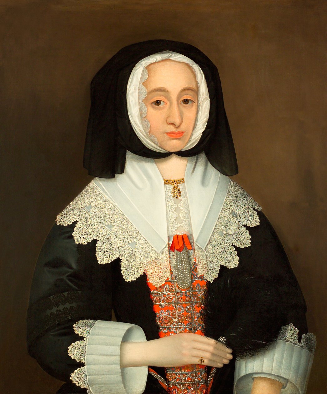 Fru Lucy Hutchinson, ca. 1643 av John Souch