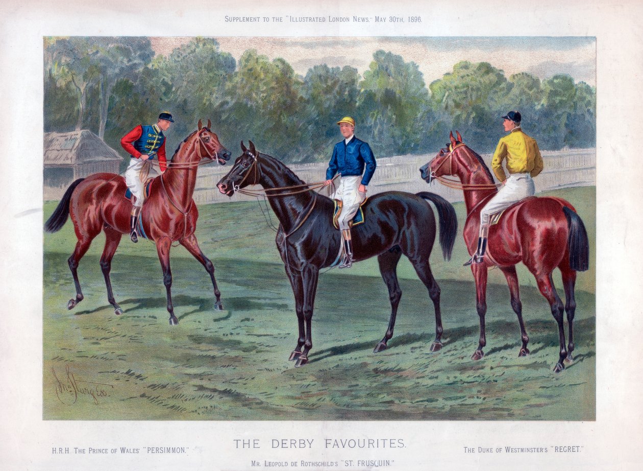 Derbyfavorittene, 30. mai 1896 av John Sturgess