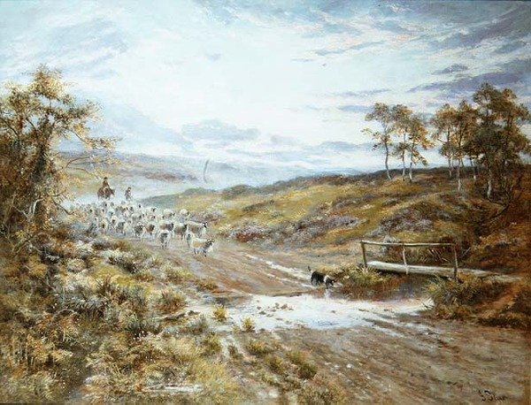 Krysser bekken, Goatland av John Syer