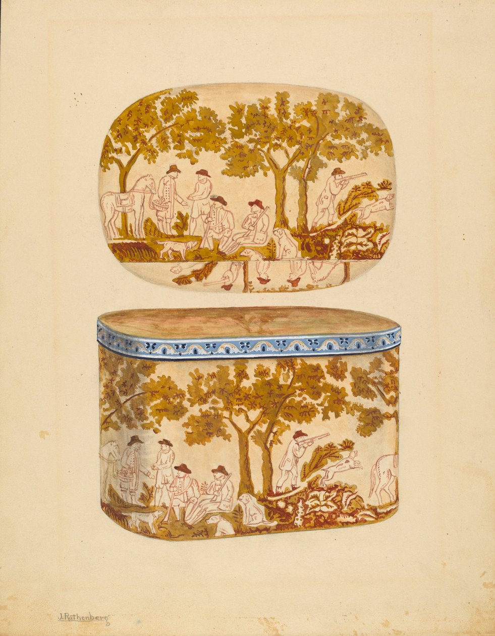 Bandbox, c. 1937. av John Tarantino