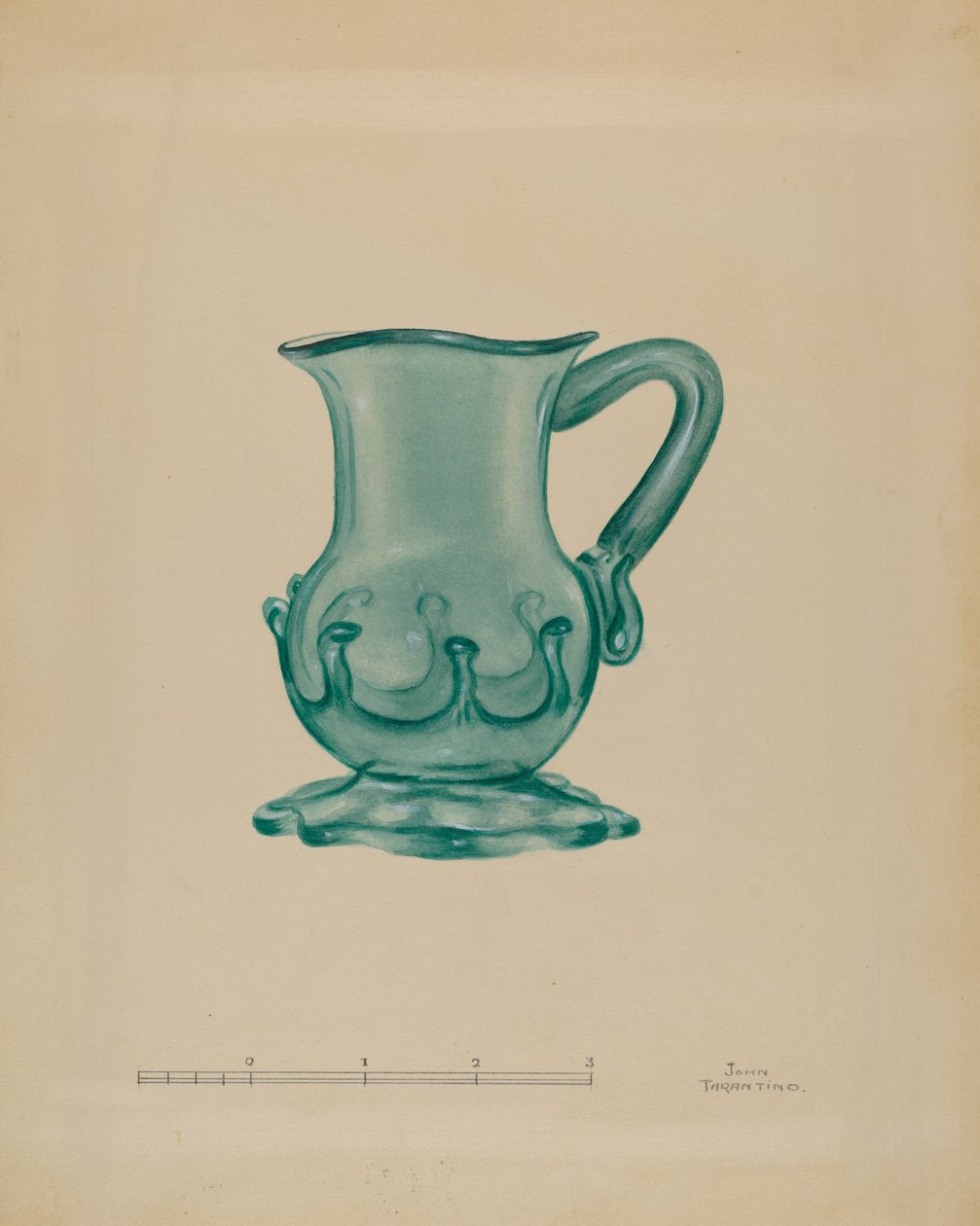 Fløtekoker, c. 1936. av John Tarantino