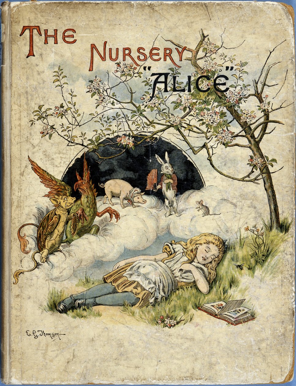 Alice sover av John Tenniel