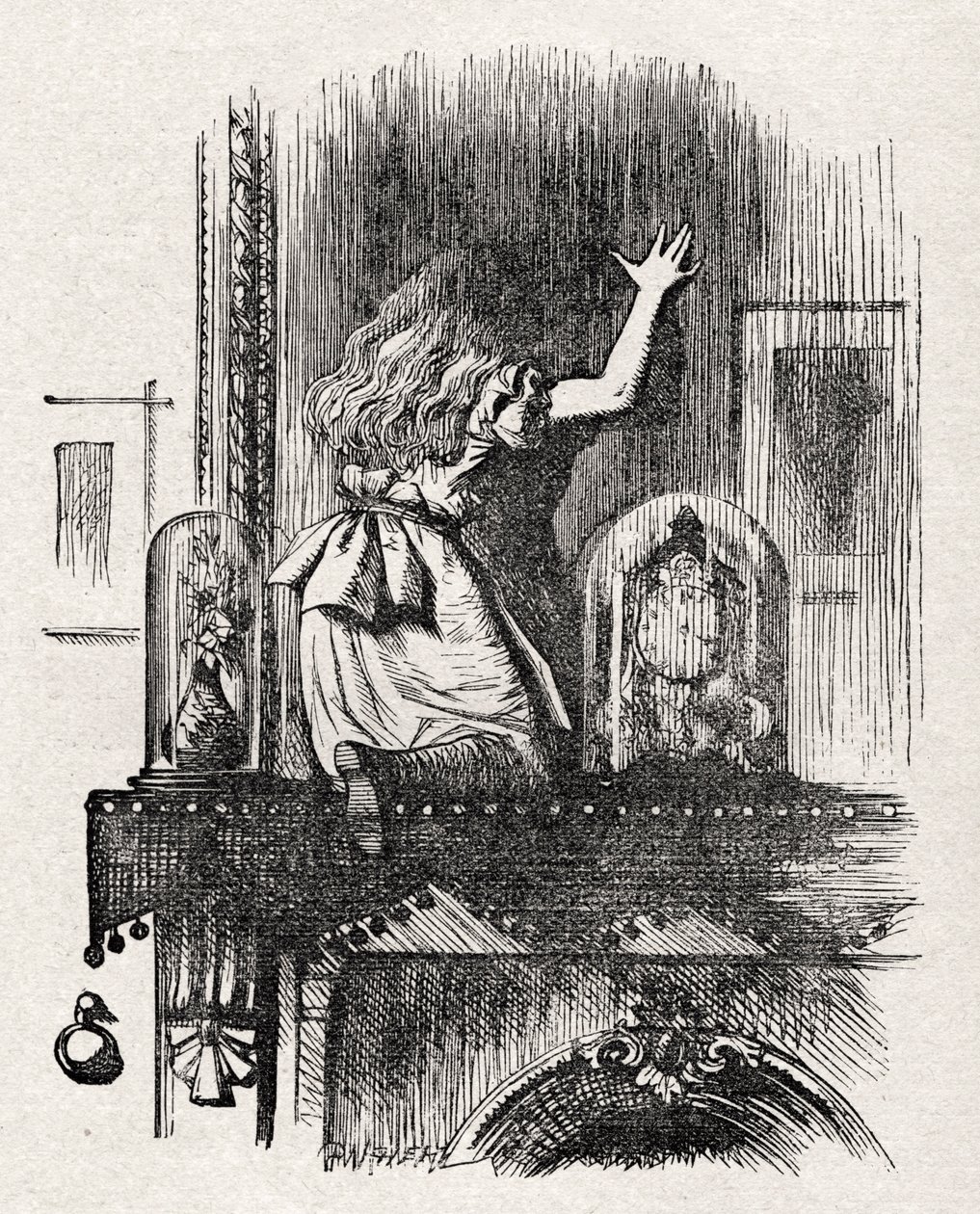 Alice gjennom glasset av John Tenniel