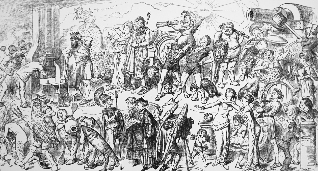 Anvendt vitenskap erobrer alt av John Tenniel