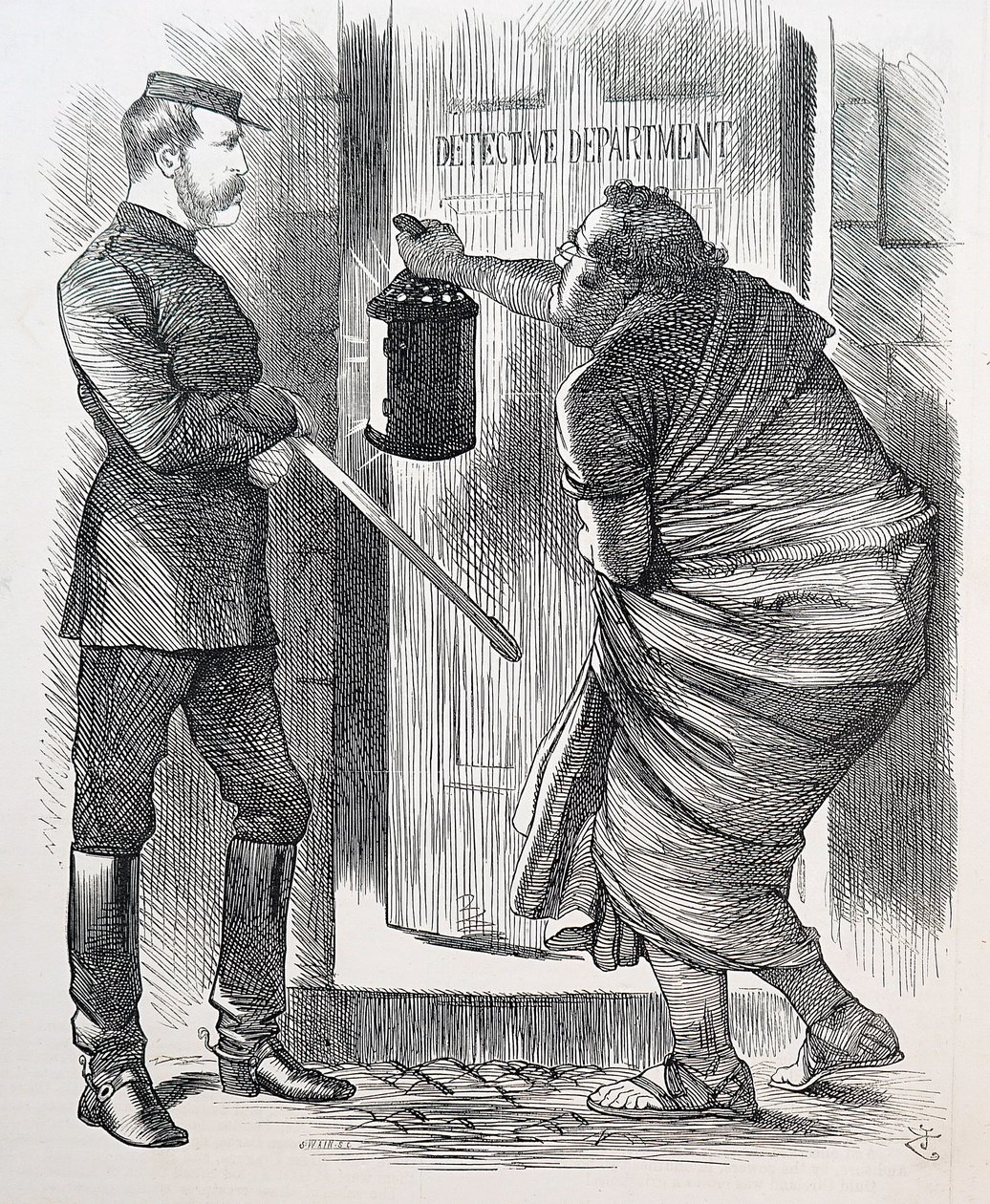 Tegneserie av John Tenniel av John Tenniel