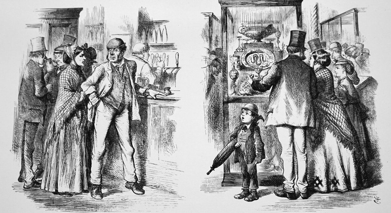 Tegneserie av John Tenniel av John Tenniel