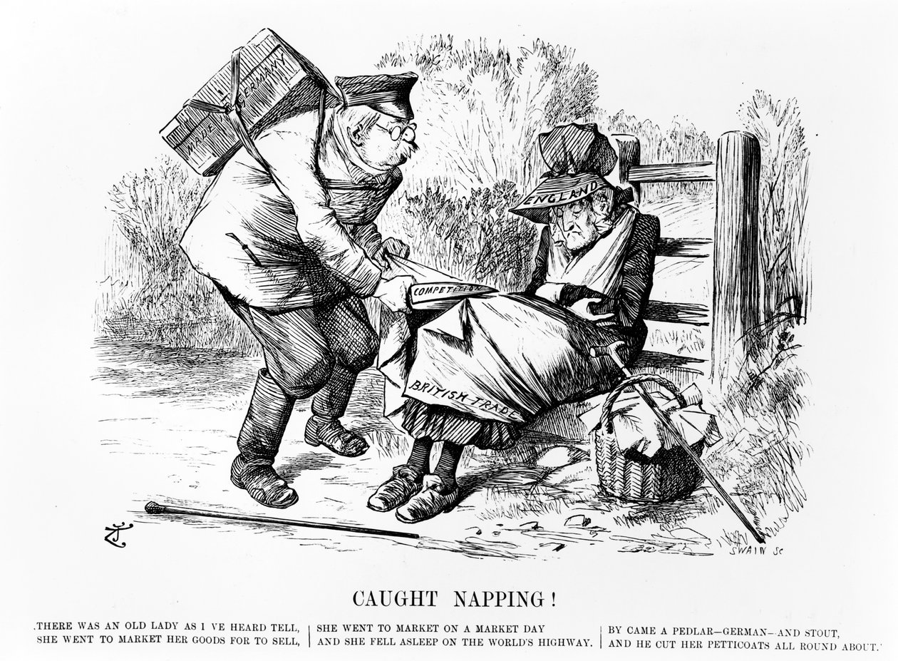 Caught Napping!, illustrasjon fra 