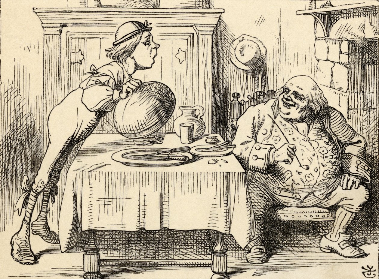 Far William etter å ha spist gåsen, fra 