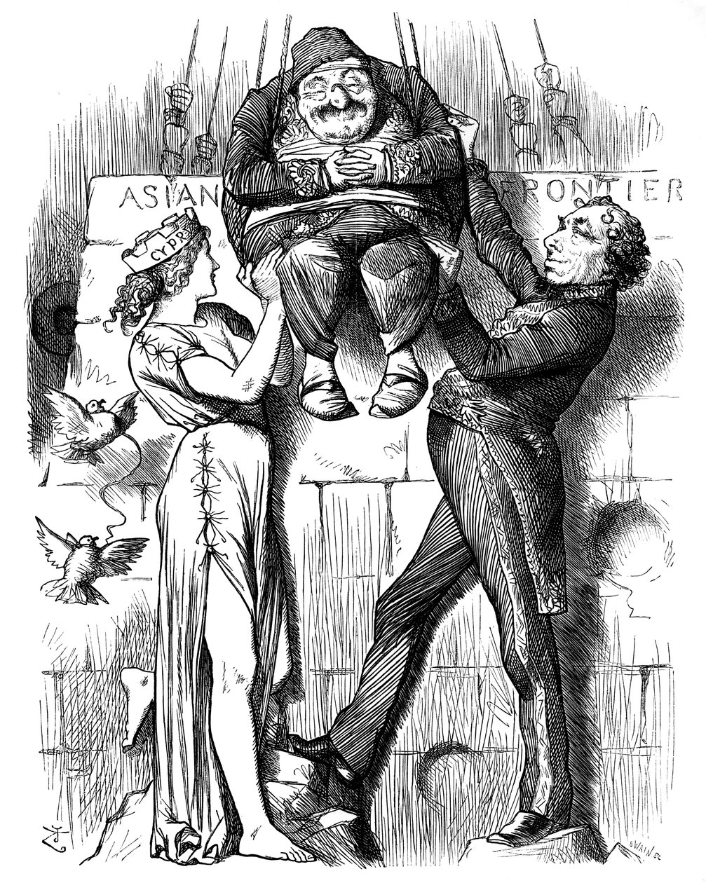 Humpty Dumpty, 1878. av John Tenniel