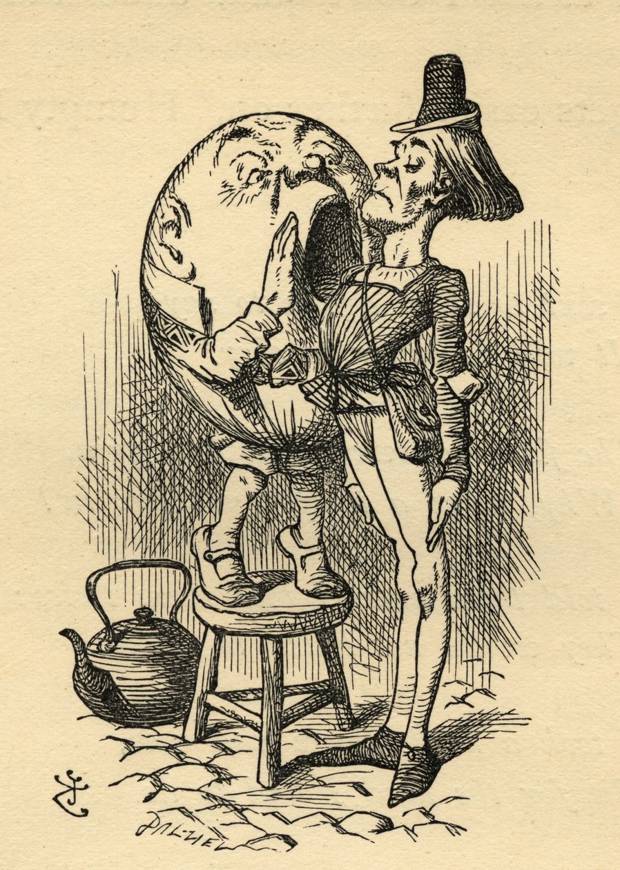 Humpty Dumpty, illustrasjon fra 