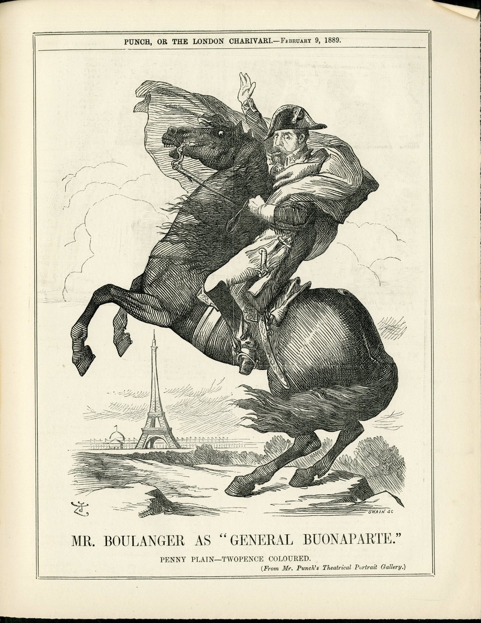 Illustrasjon av John Tenniel (1820-1914) i Punch av John Tenniel