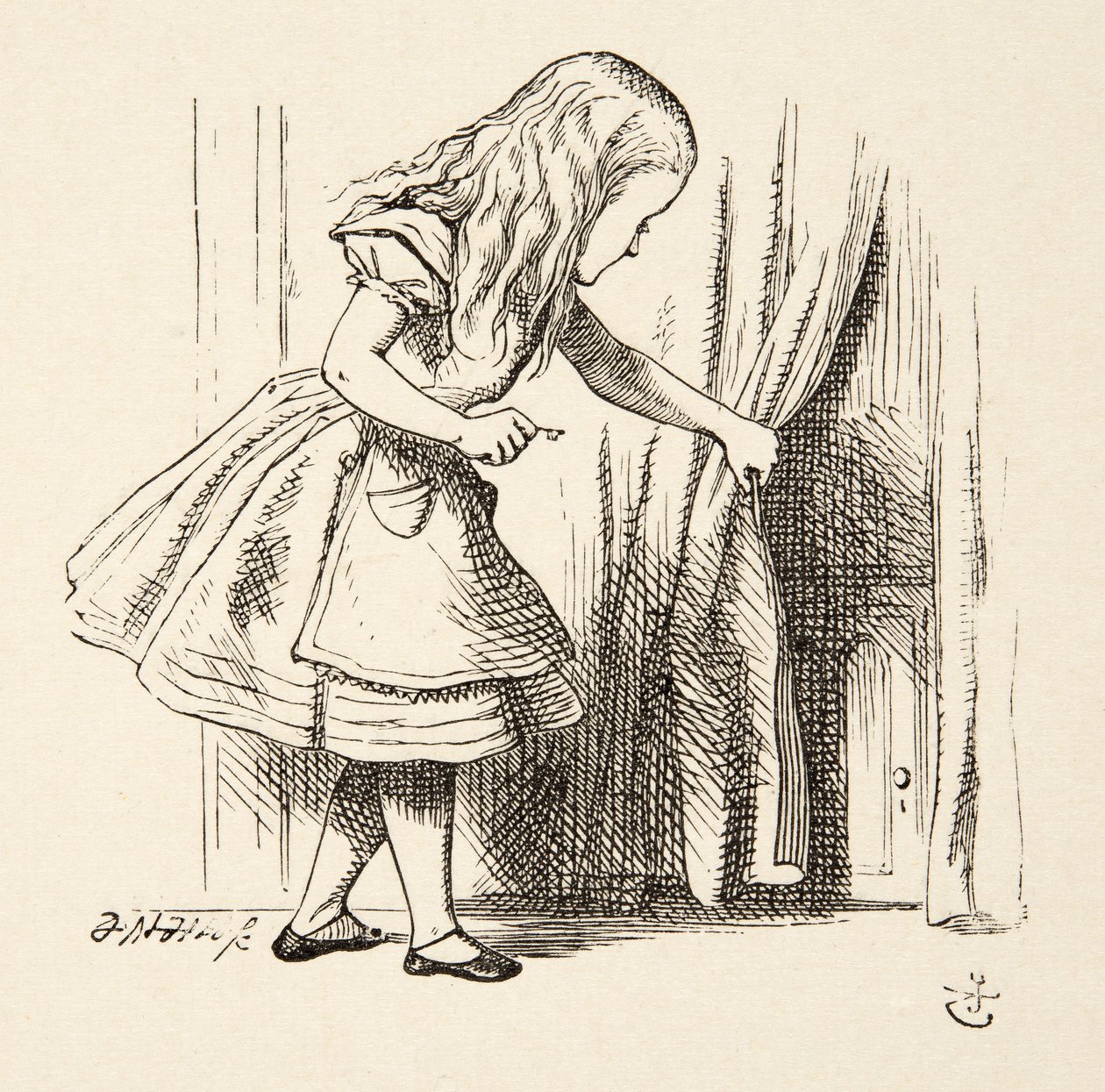 Looking behind the Curtain, fra Alice