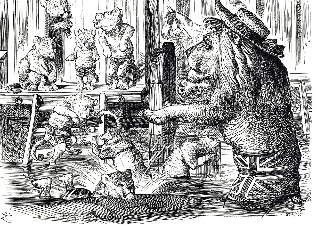 Punchs råd til de britiske feriegjestene ved sjøen av John Tenniel