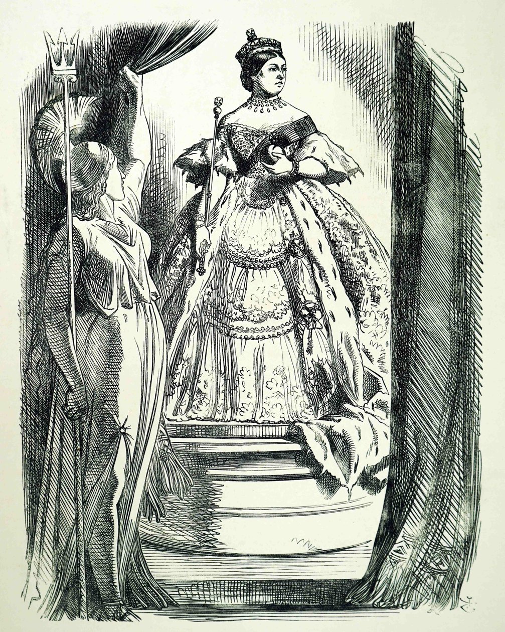 Dronning Victoria. av John Tenniel