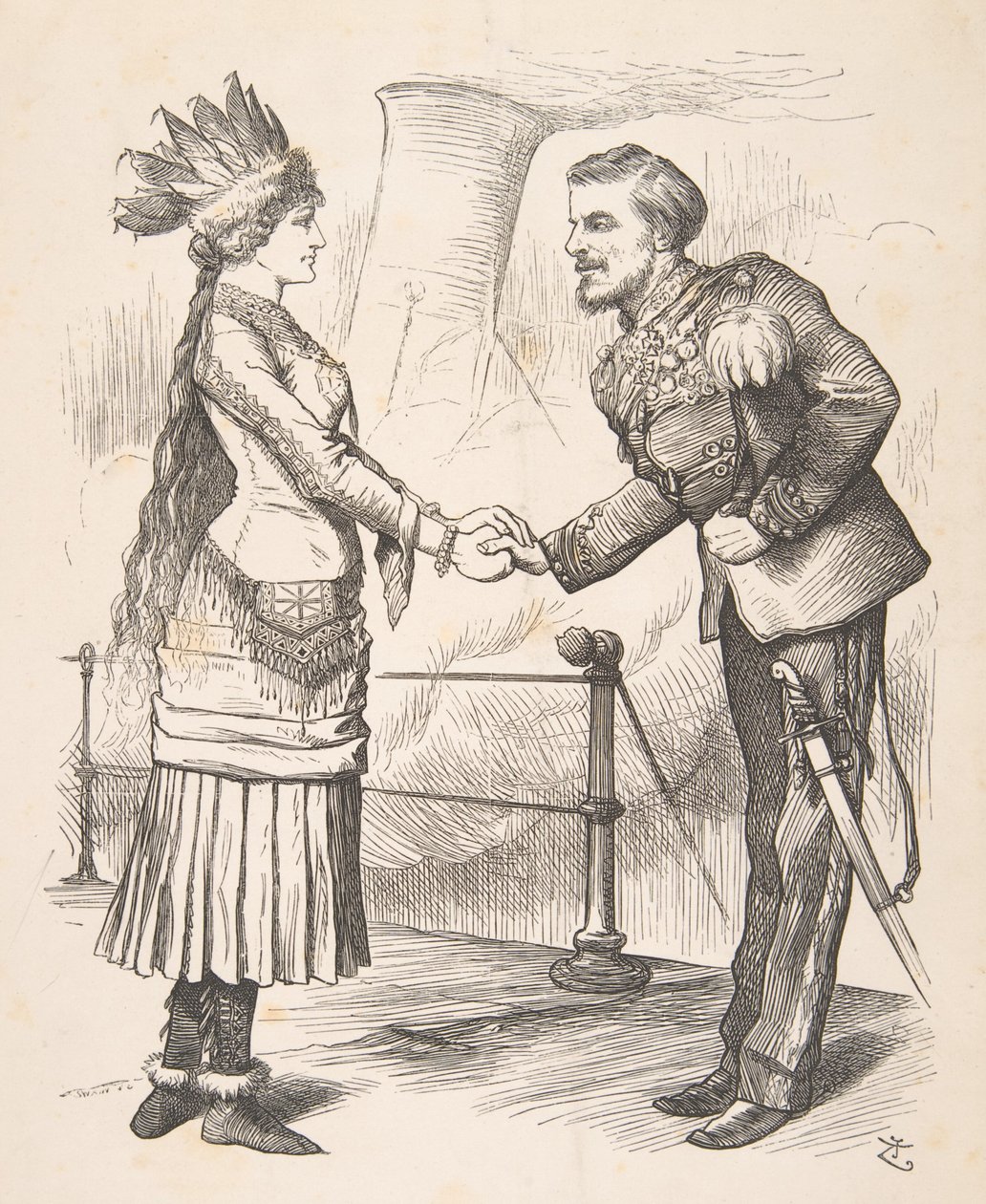 The Best of Friends Must Part Punch, 28. september 1878, 1878. av John Tenniel
