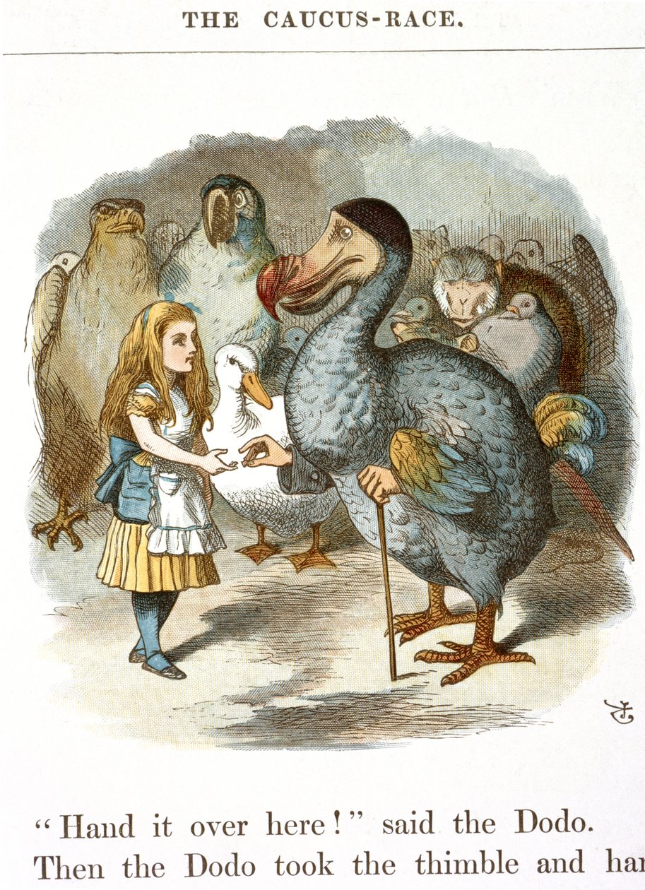 Caucus-løpet av John Tenniel
