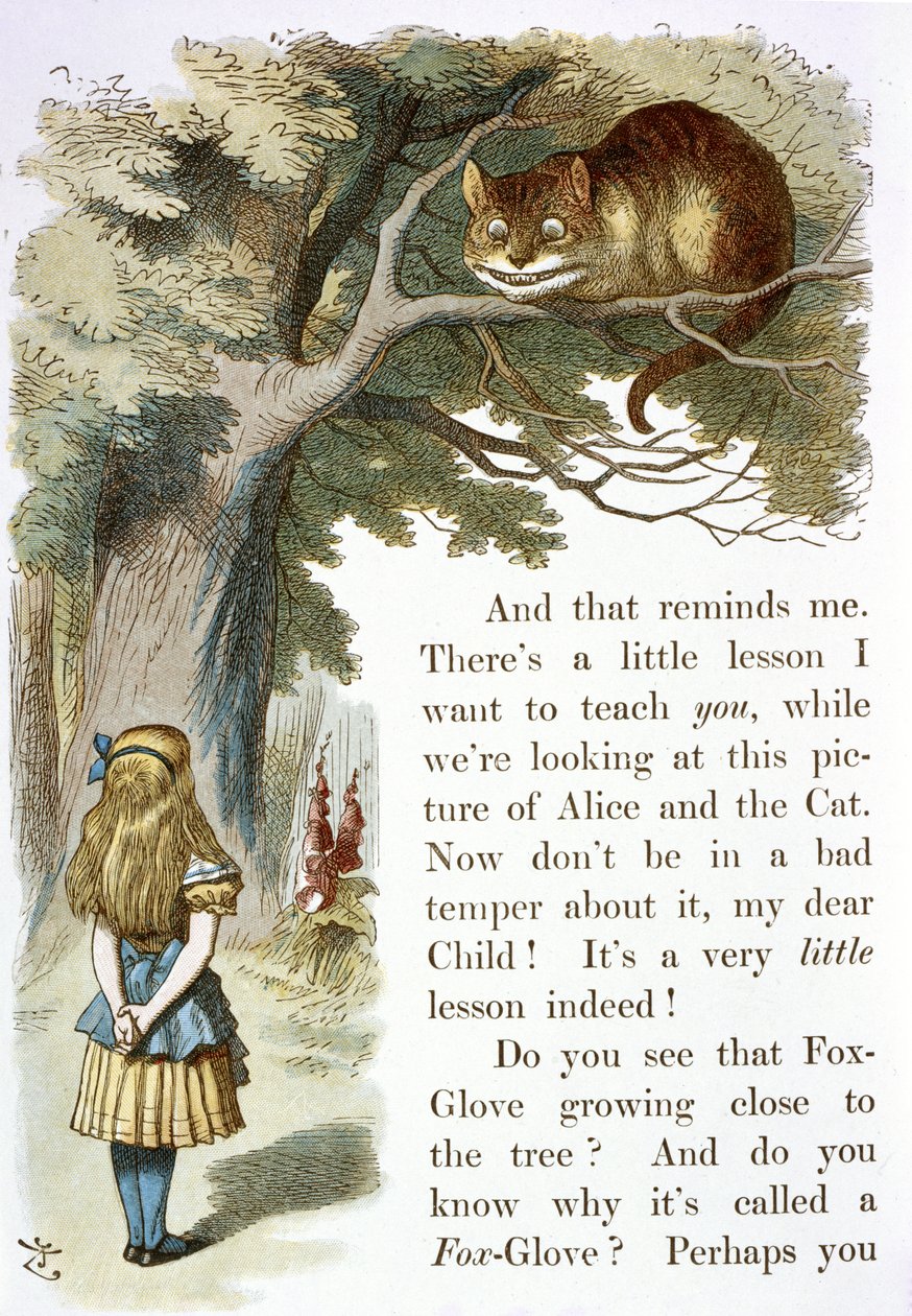 Filur Katten av John Tenniel