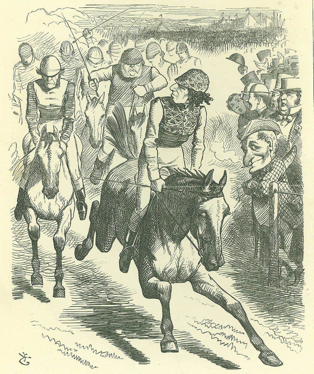 Derbyet av John Tenniel