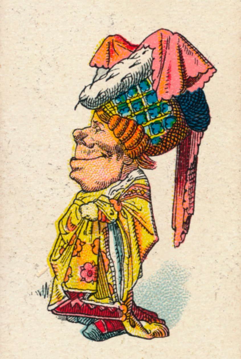 Hertuginnen smilende, 1930 av John Tenniel