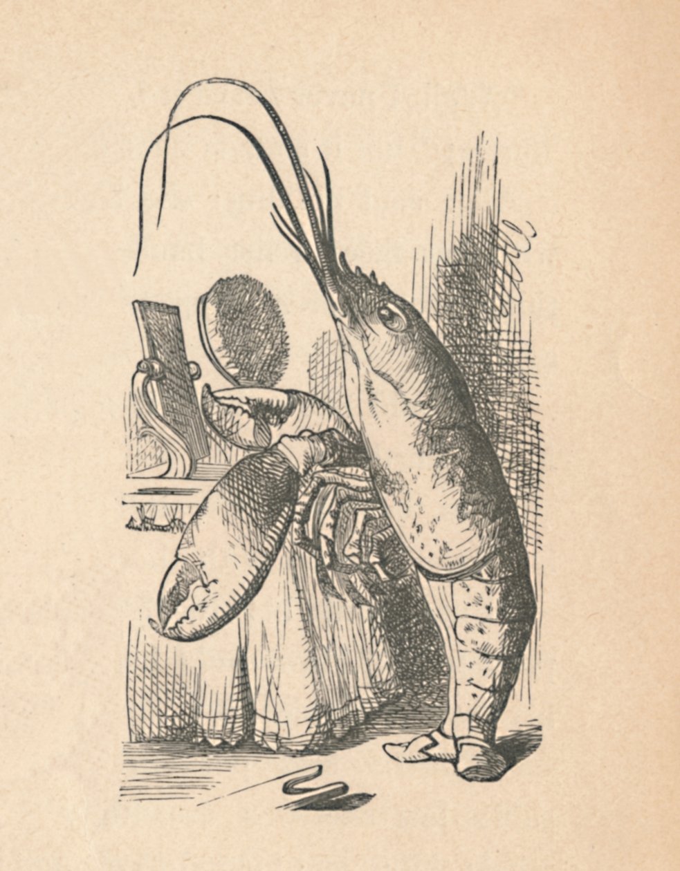 Hummeren, 1889 av John Tenniel