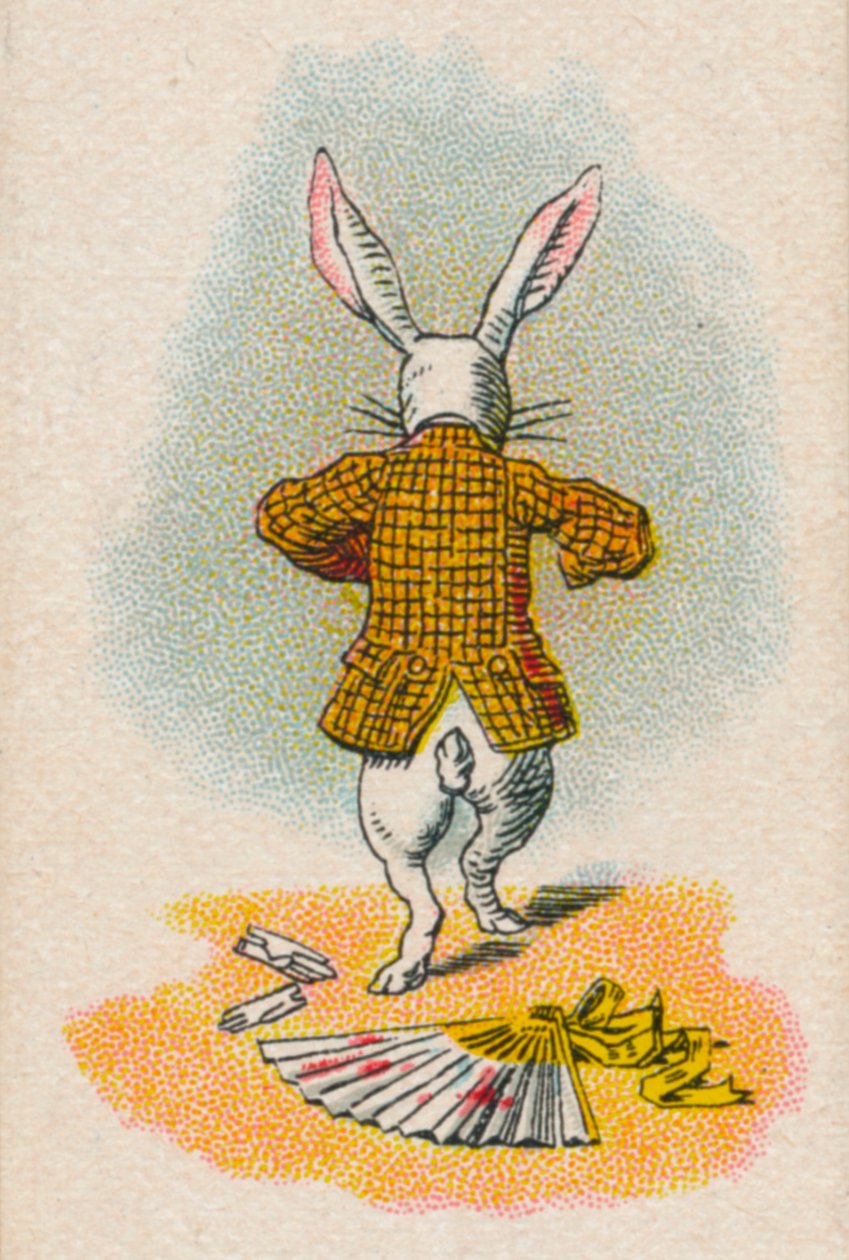 The Rabbit Running Away, 1930 av John Tenniel