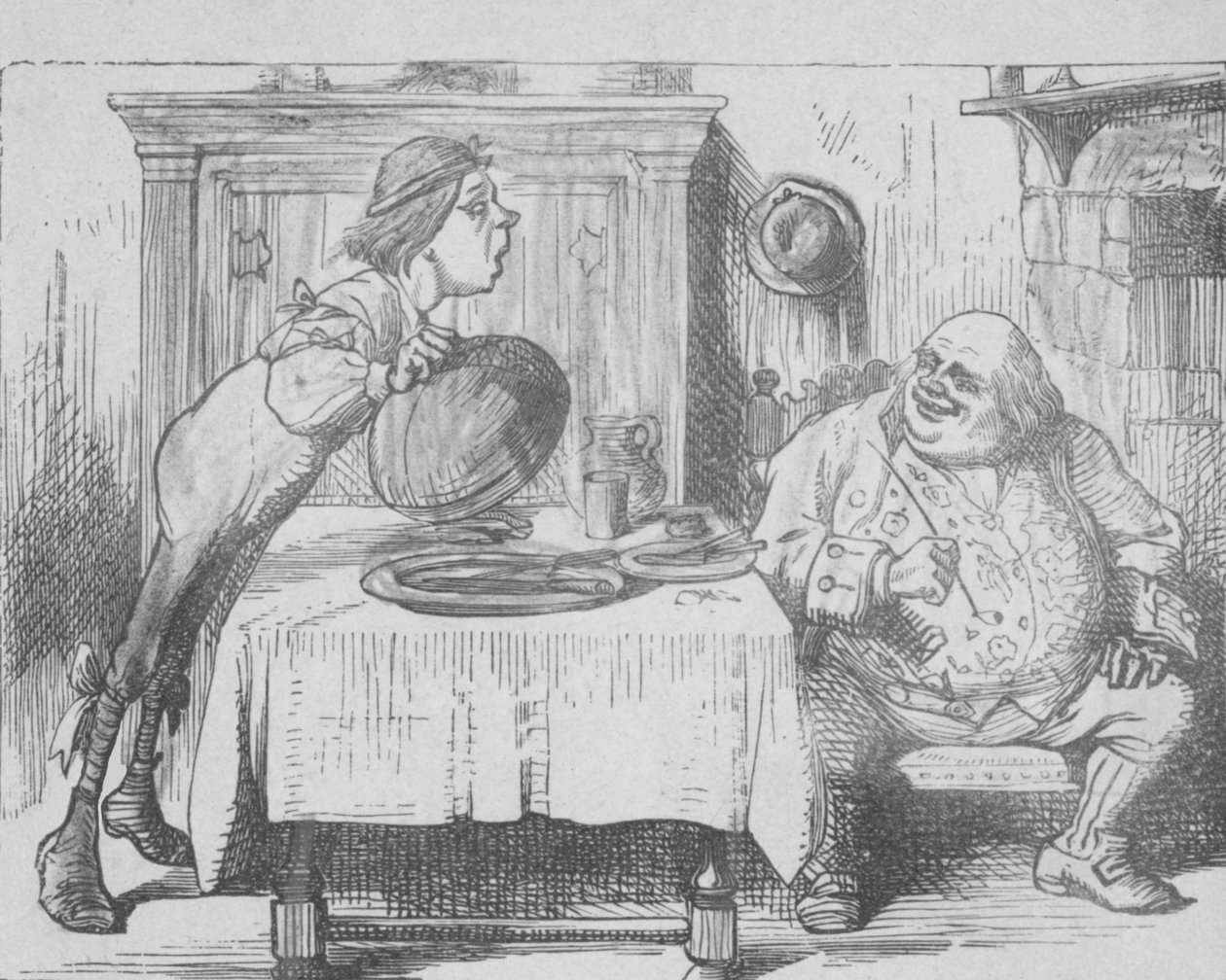 Tredje av Father William-serien, 1889 av John Tenniel
