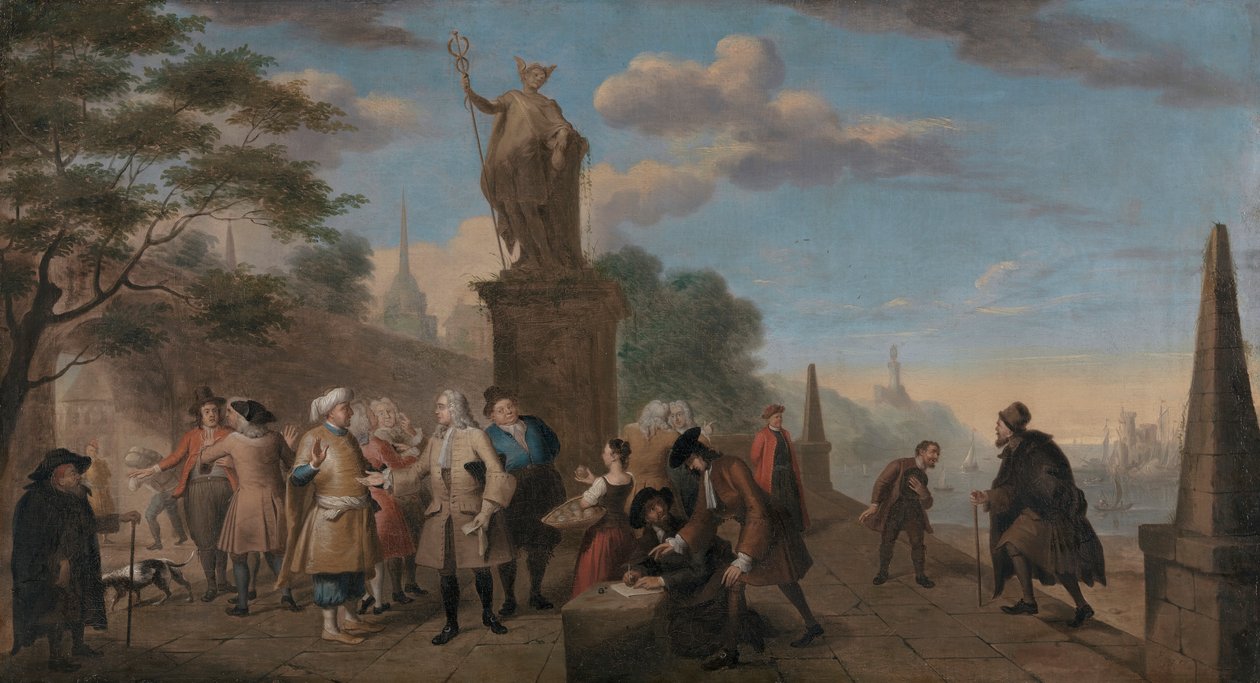 Allegori om handel av John Theodore Heins