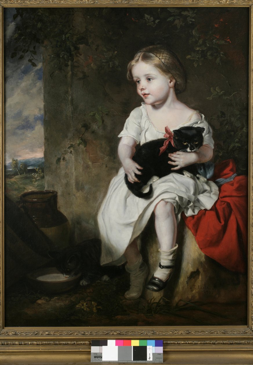 Kjæledyret, 1853 av John Thomas Peele