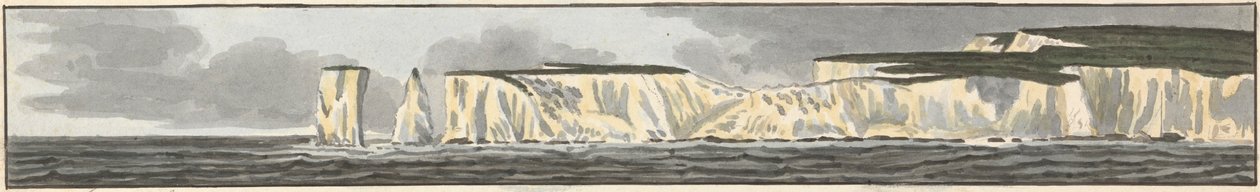 Old Harry, Swanage Bay av John Thomas Serres