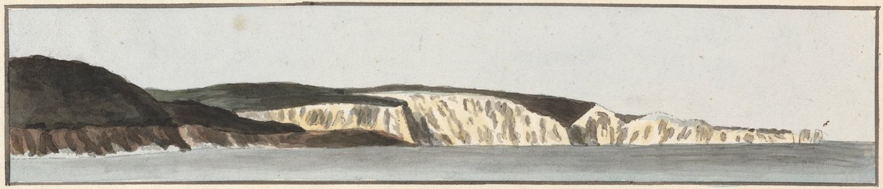Piveral Point (en av fem tegninger på ett feste) av John Thomas Serres