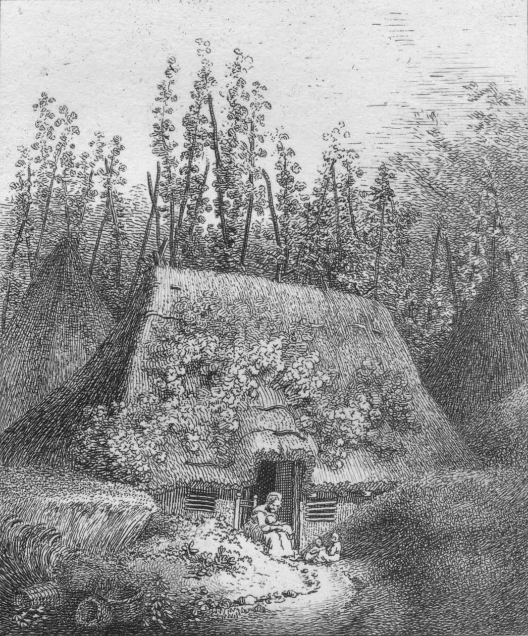 I Cobham, Surrey, 1797 av John Thomas Smith