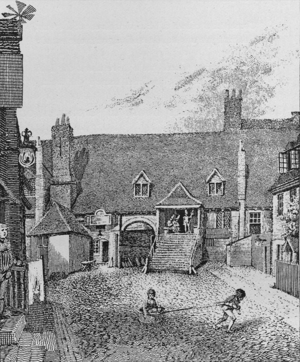 The Guard Room, Scotland Yard, Westminster, 1805 1911 av John Thomas Smith