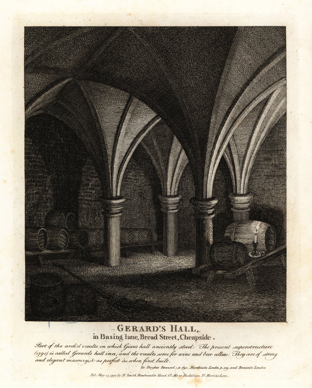 Underjordiske hvelv i Gerard