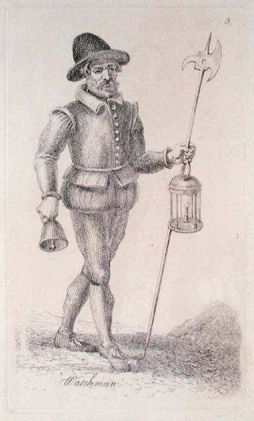 Vekter fra ca. 1680 (radering) av John Thomas Smith