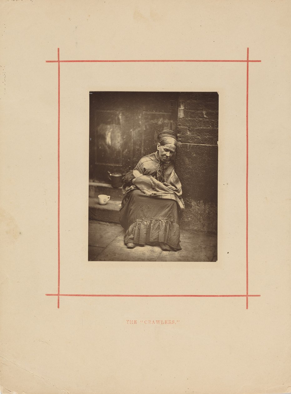Kryperne, ca. 1877 (foto) av John Thompson