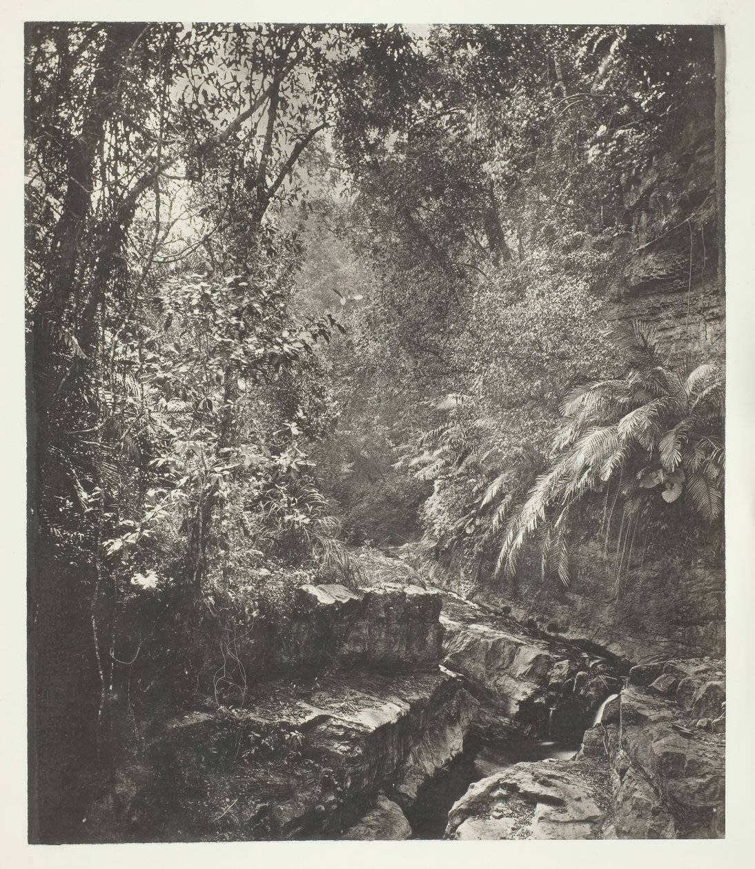 Et fjellpass i Formosa, ca. 1868. av John Thomson