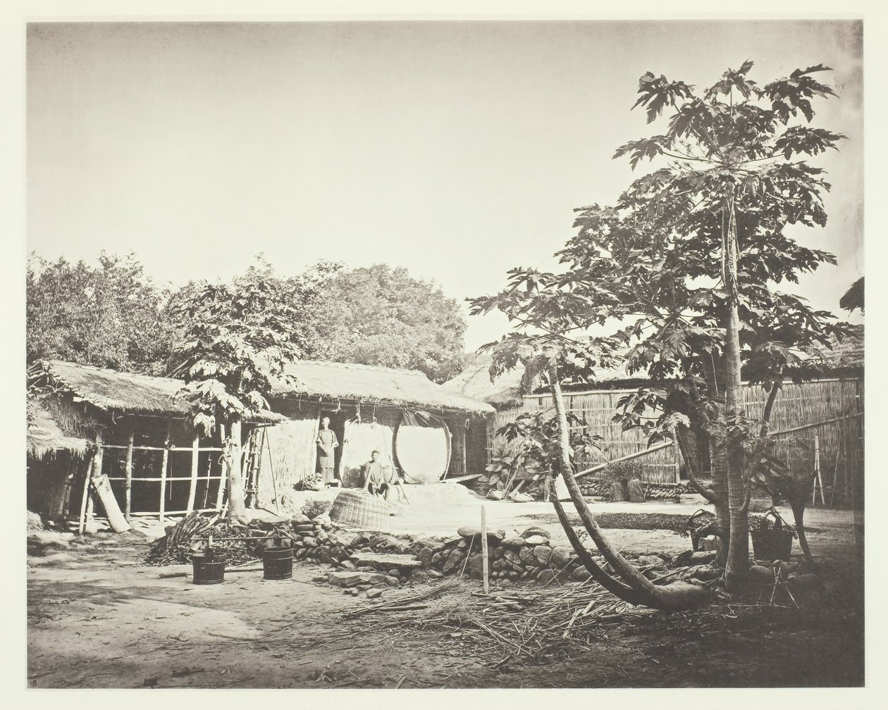 En Pepohoan-bolig, ca. 1868. av John Thomson