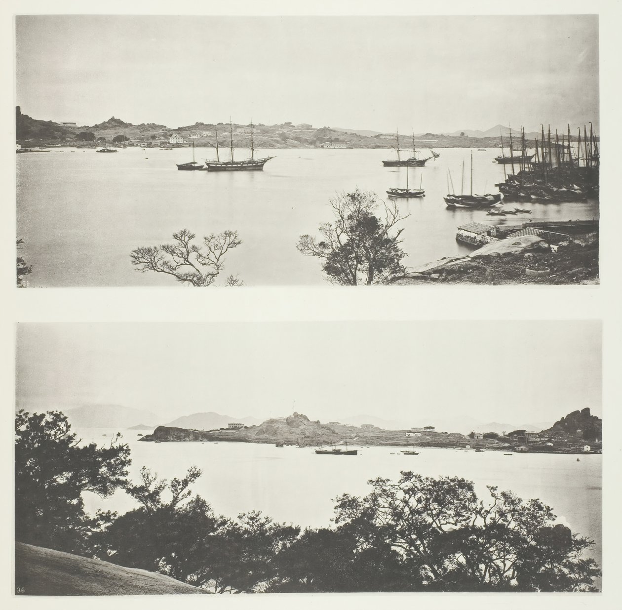 Øya Kulangsu, ca. 1868. av John Thomson