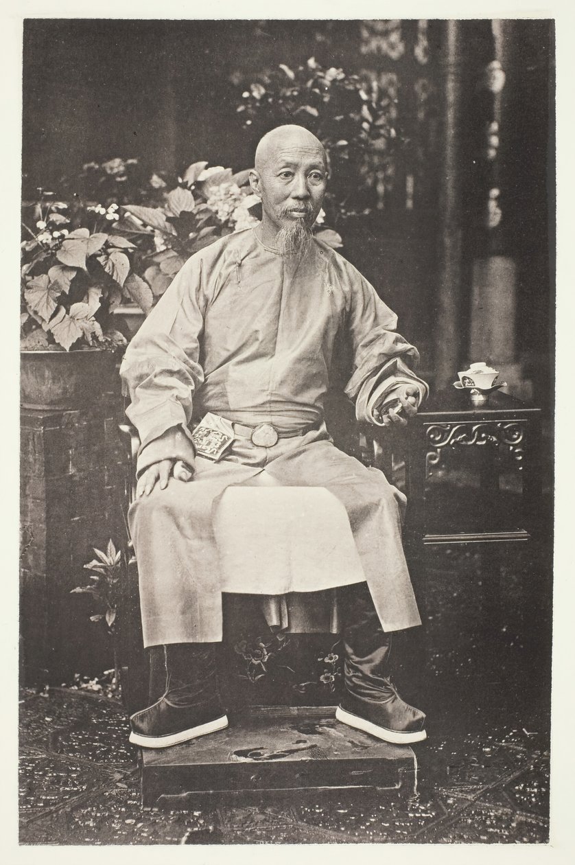 Jui-Lin, generalguvernør for de to Kwang-provinsene, ca. 1868. av John Thomson