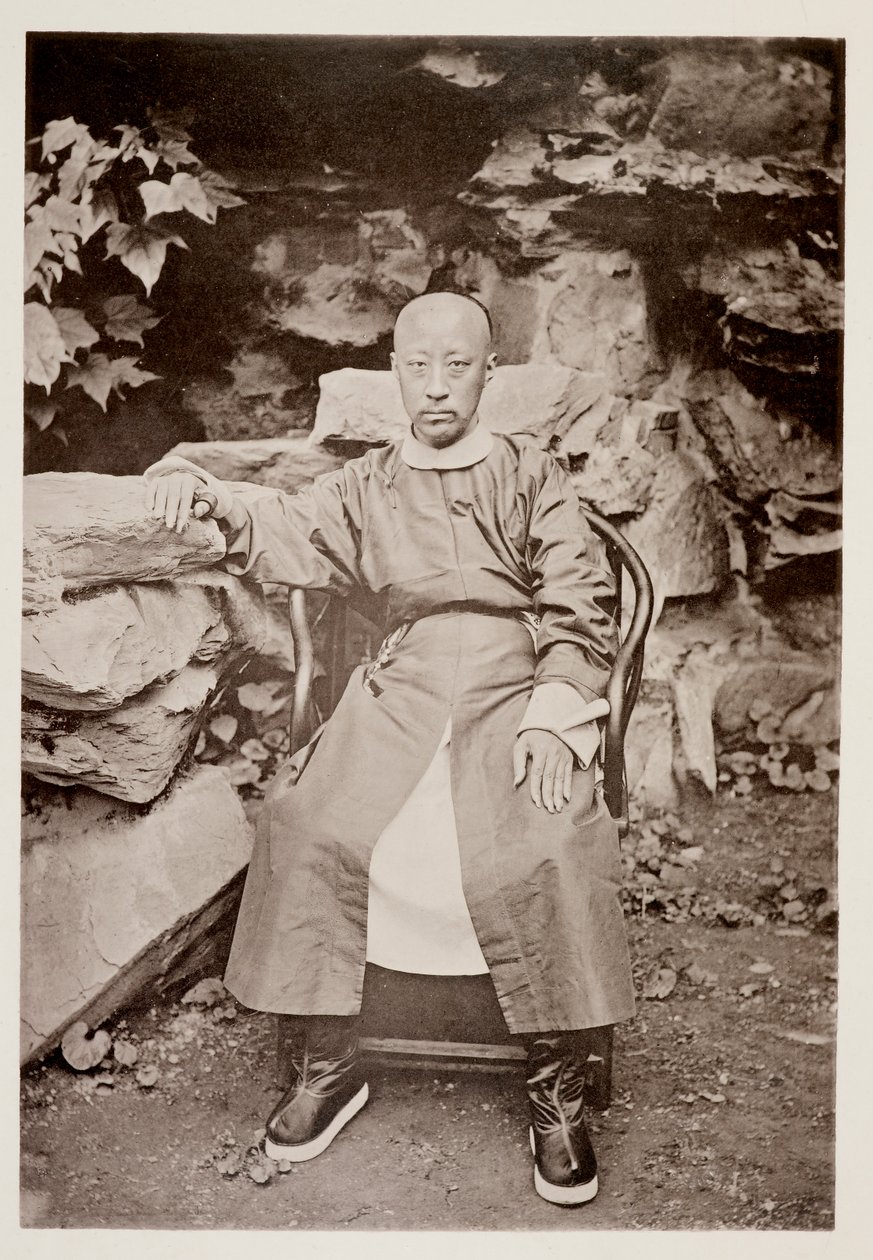 Prins Kung, Pekin, ca. 1872. av John Thomson