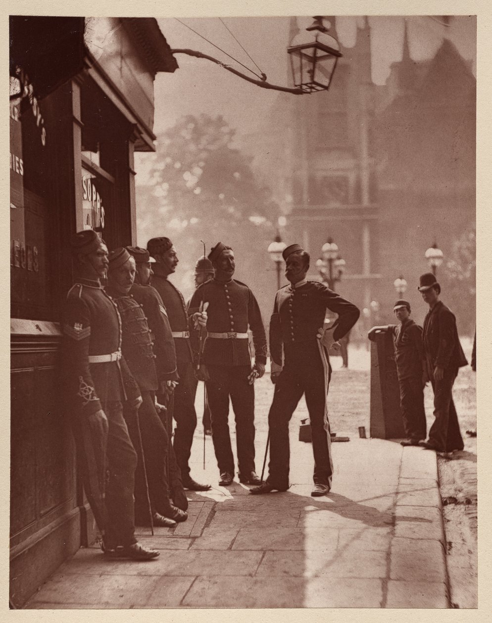 Rekrutteringssersjanter i Westminster av John Thomson