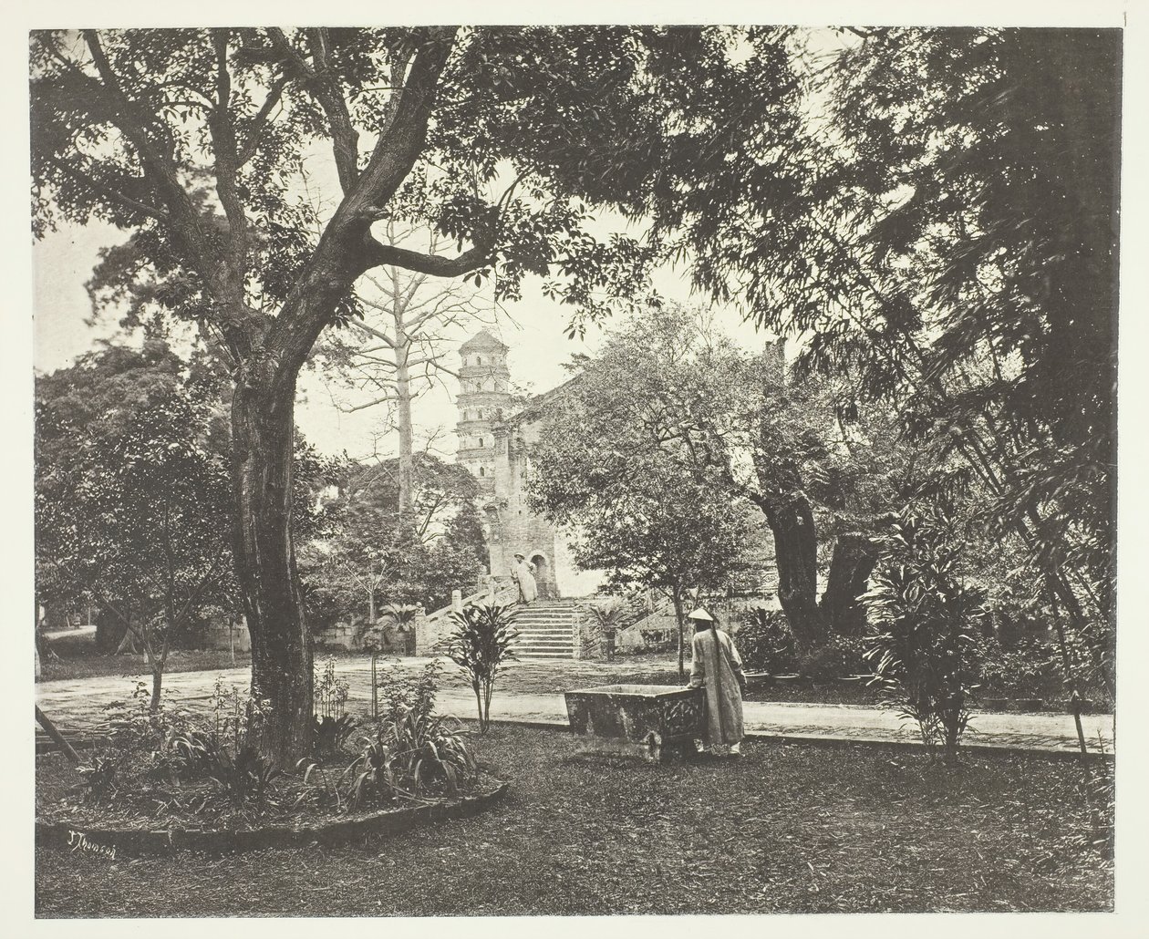 Den britiske konsulen Yamun, kanton, ca. 1868. av John Thomson