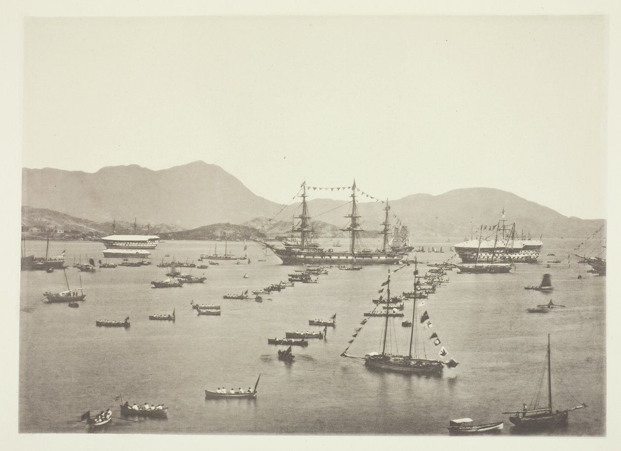 Havnen, Hong-Kong av John Thomson