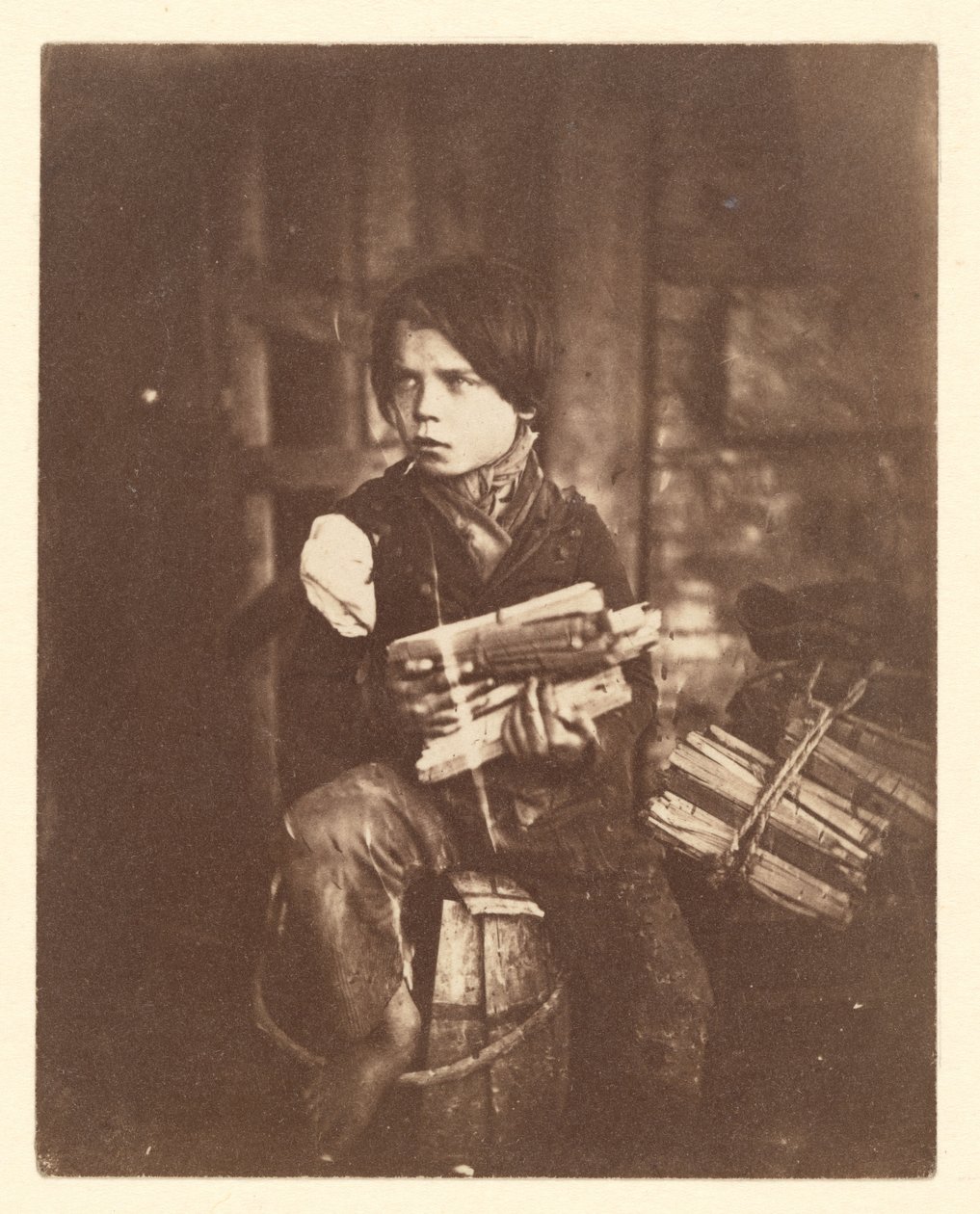 Den lille vedselgeren av John Thomson