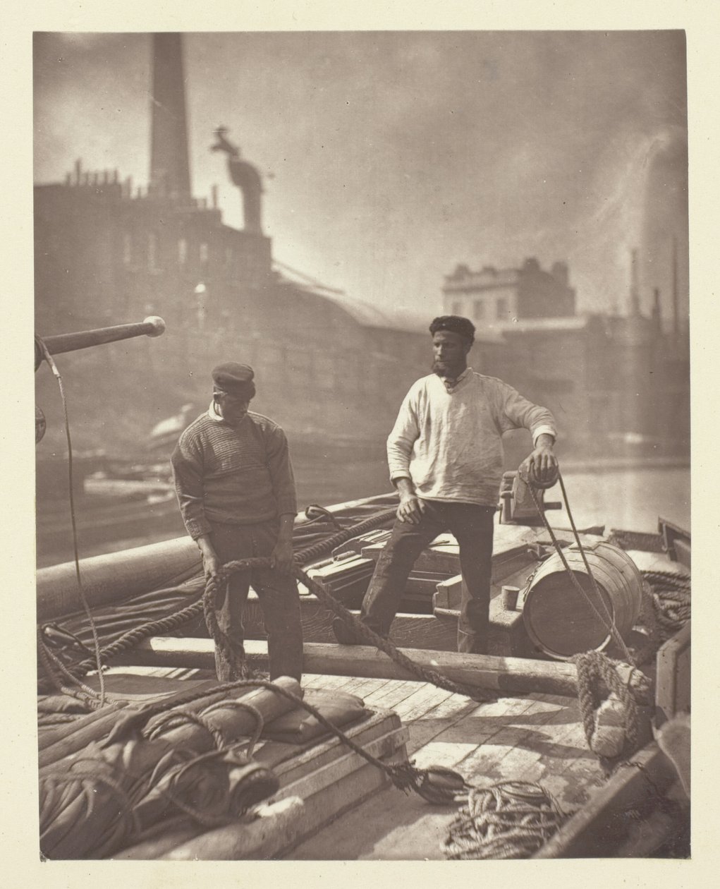 Arbeidere på "Silent Highway" av John Thomson