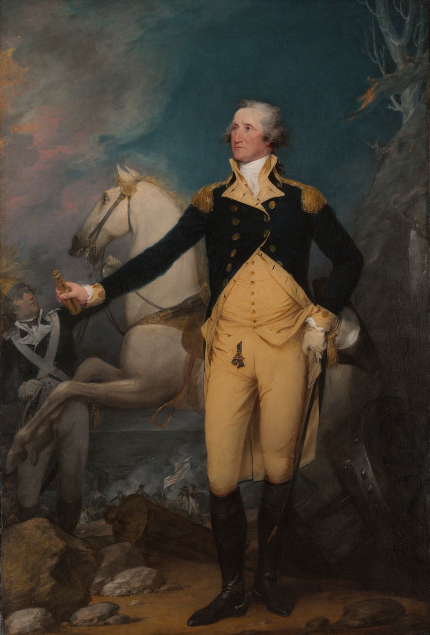 General George Washington ved Trenton av John Trumbull